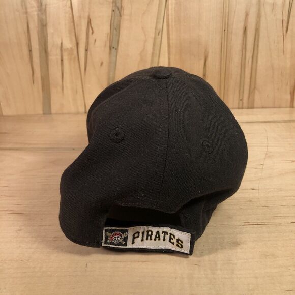 NEW ERA 9FORTY MLB Pittsburgh Pirates Baseball Cap Youth Adjustable Hat Black - Picture 4 of 7